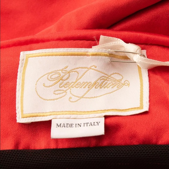 $2K Alta moda satin silk skirt with Big bow FIRM - Picture 6 of 9